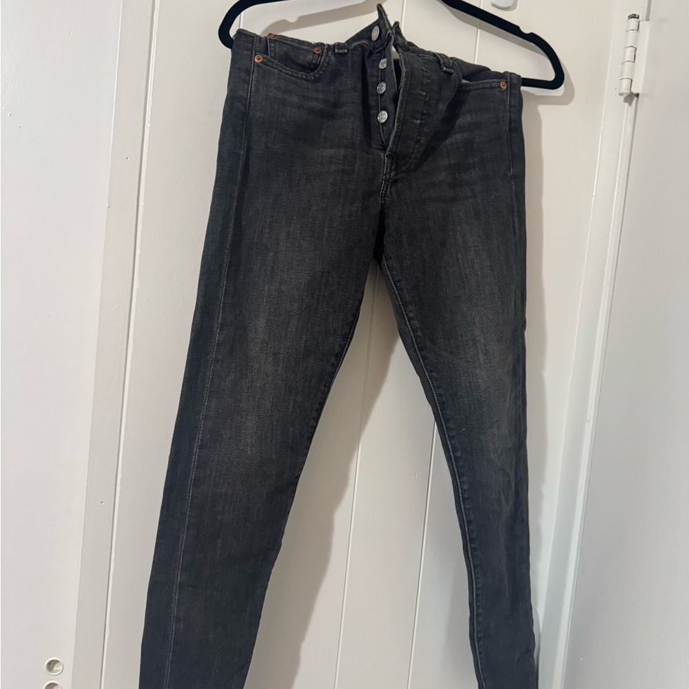 Levi's Women's Dark Gray Skinny Jeans